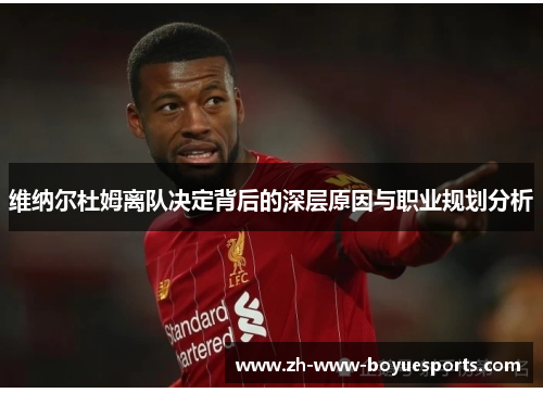 维纳尔杜姆离队决定背后的深层原因与职业规划分析
